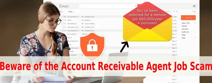 Account Receivable Agent Job Scam Banner Image